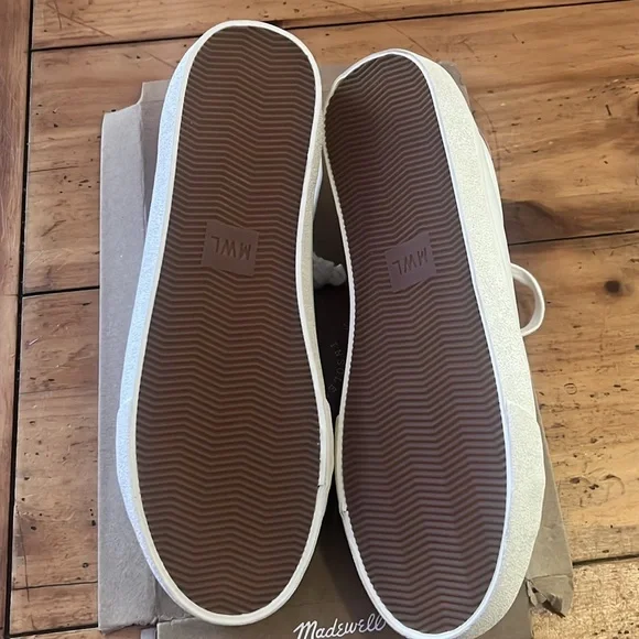Madewell Sidewalk Wavy low top sneaker size 11 - Picture 3 of 10